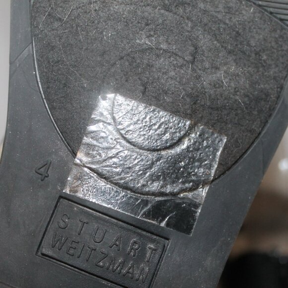 Gorgeous Rhinestone Crystal Flat Gladiator Sandals Sz 4 - Picture 5 of 7